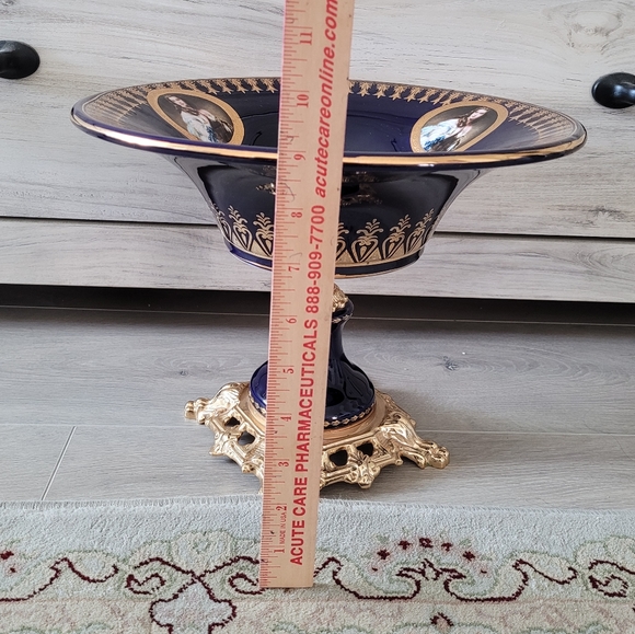 Vintage Porcelain Fruit vase/ d3coration - Picture 6 of 7